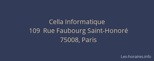 Cella Informatique