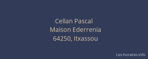Cellan Pascal