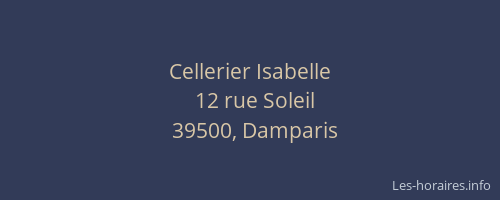 Cellerier Isabelle