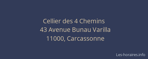 Cellier des 4 Chemins