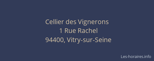 Cellier des Vignerons
