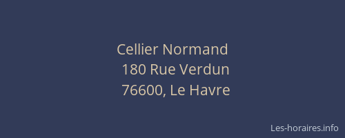 Cellier Normand