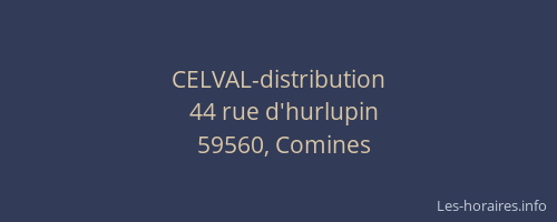 CELVAL-distribution