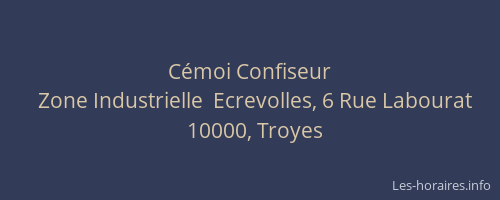 Cémoi Confiseur