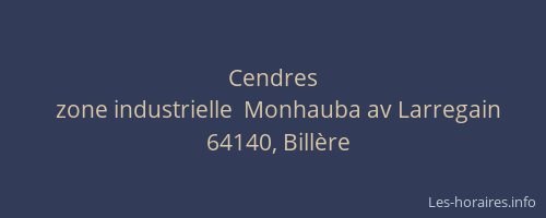 Cendres