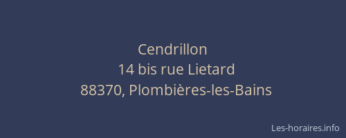 Cendrillon