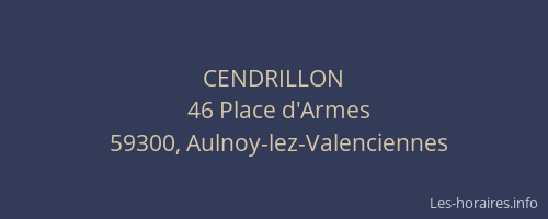 CENDRILLON
