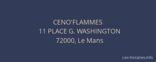 CENO'FLAMMES