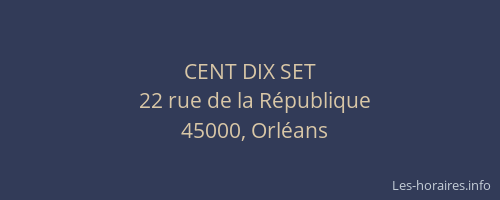 CENT DIX SET