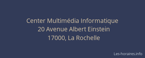 Center Multimédia Informatique