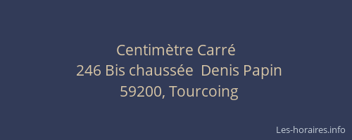 Centimètre Carré
