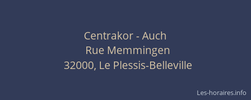 Centrakor - Auch
