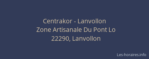 Centrakor - Lanvollon