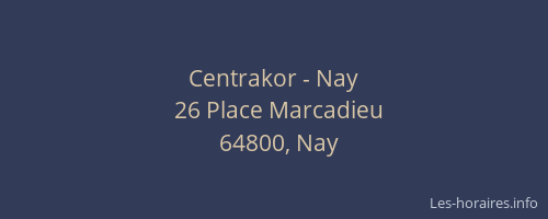 Centrakor - Nay