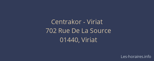 Centrakor - Viriat