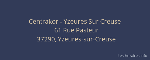 Centrakor - Yzeures Sur Creuse