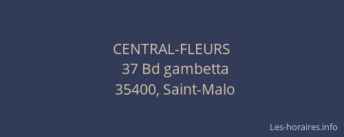 CENTRAL-FLEURS