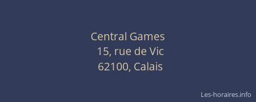 Central Games
