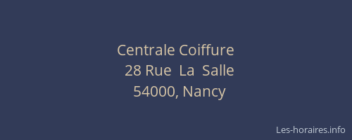 Centrale Coiffure