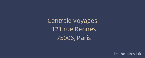 Centrale Voyages