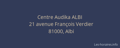 Centre Audika ALBI