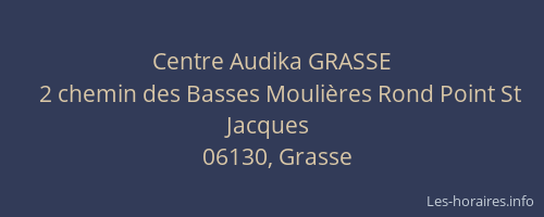 Centre Audika GRASSE