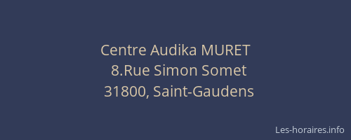 Centre Audika MURET