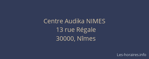 Centre Audika NIMES