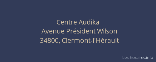 Centre Audika