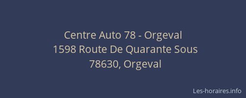 Centre Auto 78 - Orgeval