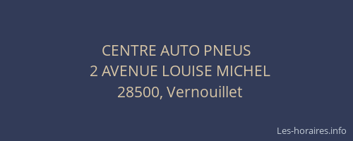 CENTRE AUTO PNEUS