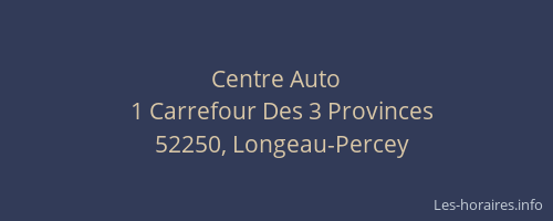 Centre Auto