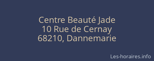 Centre Beauté Jade