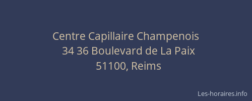Centre Capillaire Champenois