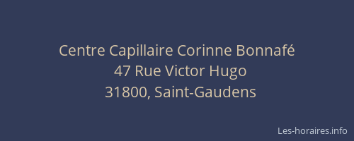 Centre Capillaire Corinne Bonnafé