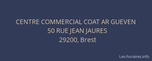 CENTRE COMMERCIAL COAT AR GUEVEN