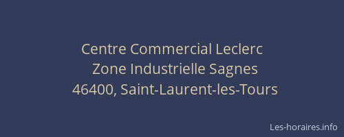 Centre Commercial Leclerc