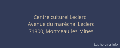 Centre culturel Leclerc