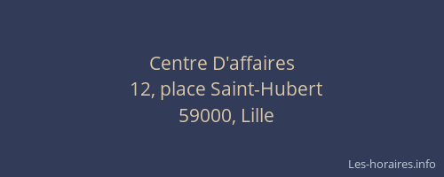 Centre D'affaires