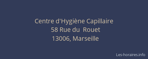 Centre d'Hygiène Capillaire