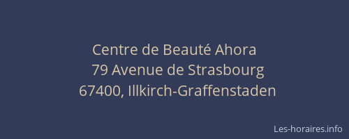 Centre de Beauté Ahora