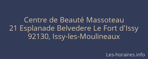 Centre de Beauté Massoteau