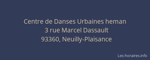 Centre de Danses Urbaines heman