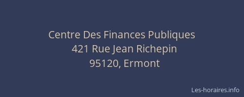 Centre Des Finances Publiques