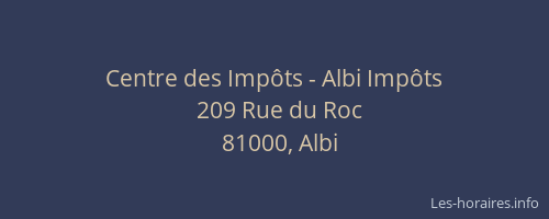 Centre des Impôts - Albi Impôts
