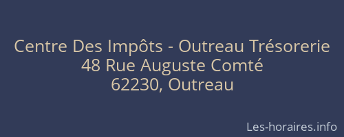 Centre Des Impôts - Outreau Trésorerie