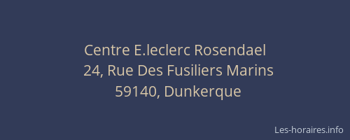 Centre E.leclerc Rosendael