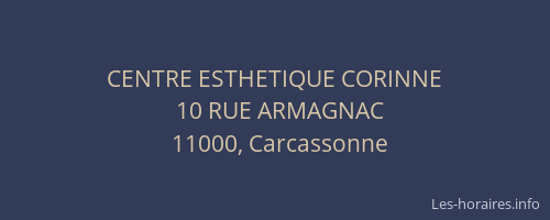 CENTRE ESTHETIQUE CORINNE