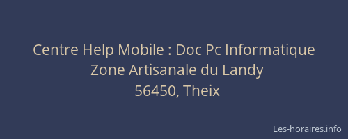 Centre Help Mobile : Doc Pc Informatique