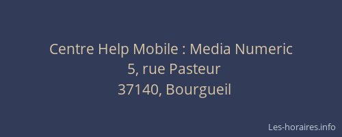 Centre Help Mobile : Media Numeric